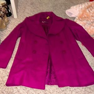 Guess brand pea coat it’s gently worn size XL !!